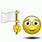 White Flag-Waving Emoji