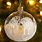 White Glass Christmas Ornaments