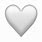 White Heart Emoji Copy