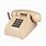 White Landline Phone