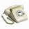 White Rotary Dial Phone