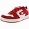 White and Red DC Shoes