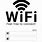Wi-Fi Password Sign Template Free