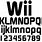 Wii Font