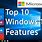 Windows 10 Pro Features