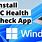 Windows PC Health Check Download