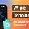 Wipe Apple iPhone