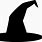 Witch Hat Silhouette