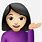 Woman Tipping Hand. Emoji