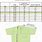 Women's Dress Shirt Size Chart
