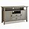 Wood Gray TV Stand Country