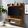 Wood Wall Mount TV Stand