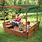 Wooden Sandbox with Cover