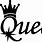 Word Queen Silhouette