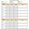 Workout Chart Template Excel