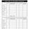 Workout Schedule Template Free