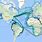 World Internet Backbone Map