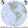 World Map Western Hemisphere