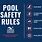 YMCA Swimming Pool Rules