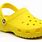 Yellow Crocs Shoes