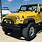 Yellow Jeep Wrangler TJ