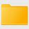 Yellow Macos Folder Icon