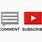 YouTube Comment Symbol