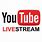 YouTube Live Streaming Logo