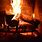 Yule Log Fireplace