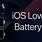 iOS 17 Low Battery