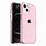 iPhone 13 Pink with Black Case