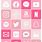 iPhone App Icons Pink