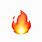 iPhone Flame Emoji