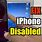 iPhone Is Disabled iPhone 11