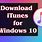 iTunes Download for PC Windows 10