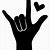 Sign Language Symbol for Love