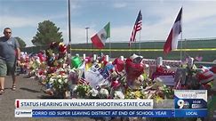 Status hearing in Walmart shooting state case