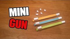 How To Make a Paper Mini / Pocket Gun That Shoots Bullets - Easy Paper Gun Tutorials