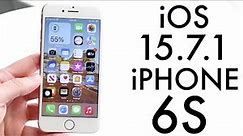 iOS 15.7.1 On iPhone 6S! (Review)