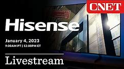 WATCH: Hisense CES 2023 TV Product Reveal - LIVE