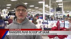East Texans hit the stores for Rangers World Series Champions gear