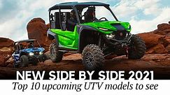 Top 10 Side-by-Side UTVs of 2021 (Newest Models and Limited Editions)