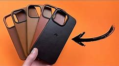 Top 5 Leather Cases for iPhone 15 Pro Max!