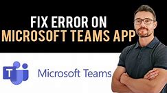 ✅ How To Fix Microsoft Teams White Screen (Full Guide)