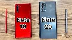 Samsung Galaxy Note 10 5G vs Samsung Galaxy Note 20 5G