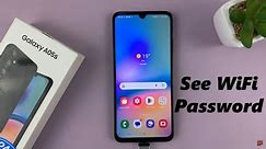 How To See WiFi Password On Samsung Galaxy A05s