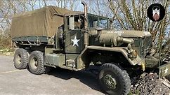 MILITARY M54 REO 5 ton 6x6 TRUCK. THE BEST SOUNDING DIESEL.