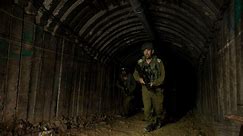 Inside a massive Hamas tunnel in Gaza
