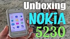 Nokia 5230 White Unboxing & review | Vintage Mobile Phone Collection