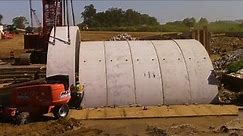 Precast Concrete Arch Culvert Construction